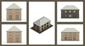 Architectural design for a modern garden suite with building permit support